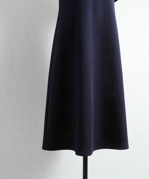 「tocco closet」 半袖ワンピース M ブラック レディース_画像8