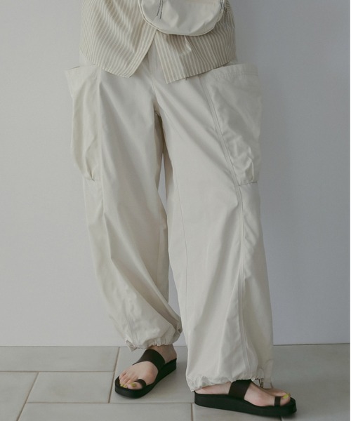 anuke（アンヌーク） パンツ Twill Cargo Pants レディース : ZOZOTOWN