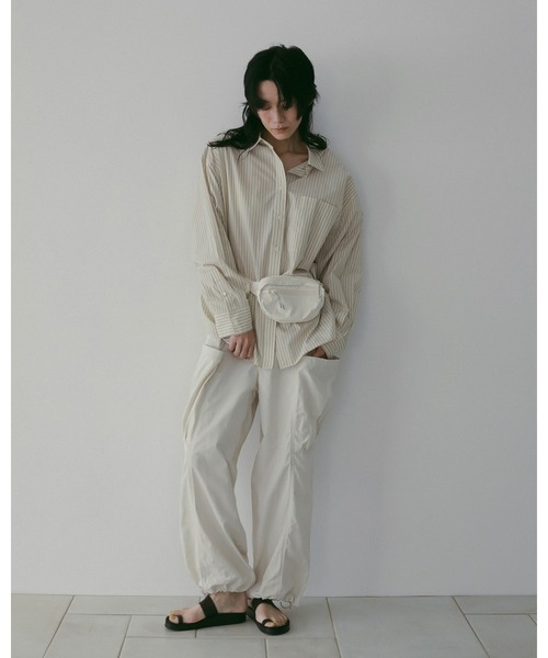 anuke（アンヌーク） パンツ Twill Cargo Pants レディース : ZOZOTOWN