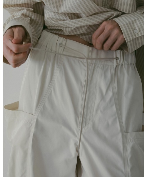 anuke（アンヌーク） パンツ Twill Cargo Pants レディース : ZOZOTOWN