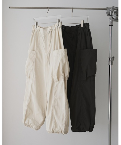 anuke（アンヌーク） パンツ Twill Cargo Pants レディース : ZOZOTOWN