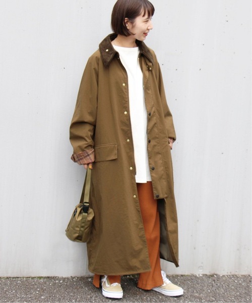 バブワー　ブラウン ステンカラーコート(Barbour) Barbour（バブアー） ステンカラーコート 34 ブラウン レディース
