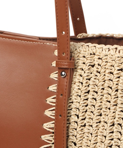 niko ベージュ38 niko and…（ニコアンド） トートバッグ - ベージュ レディース