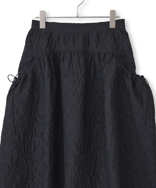 ADAM ET ROPE'（アダムエロペ） スカート ジャガードギャザースカート