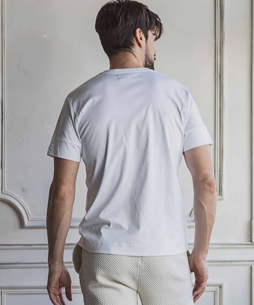 「1PIU1UGUALE3 RELAX 」 半袖Tシャツ M ホワイト メンズ_画像4