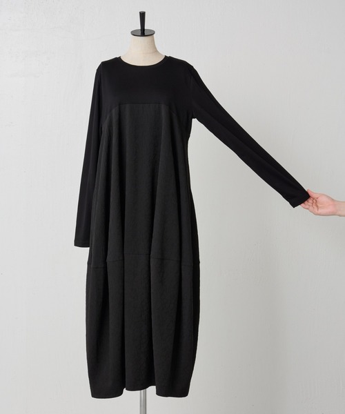 BEARDSLEY（ビアズリー） ドッキングワンピース L ブラック レディース