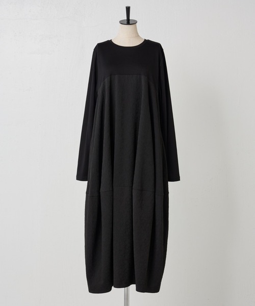 BEARDSLEY（ビアズリー） ドッキングワンピース L ブラック レディース