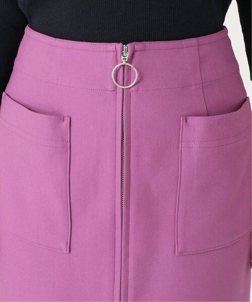 「NOBLE」 タイトスカート 34 グレー レディース_画像4