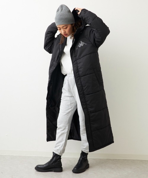 美品　kappa sport　ベンチコート　ダウン　M　KAWT0110　 軽量 Kappa（カッパ） ダウンコート ダウンジャケット 「Kappa/カッパ