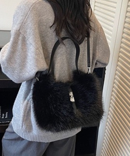 suppli mohh（サプリモー） ショルダーバッグ バッグ フェイクファー