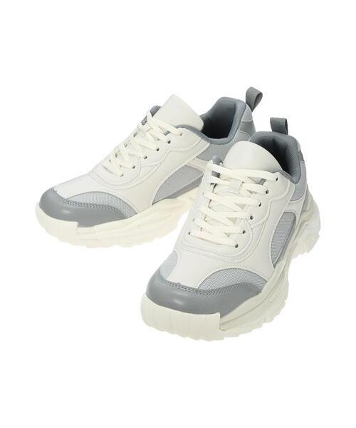 「Lugnoncure」 ローカットスニーカー L オフホワイト レディース_画像7