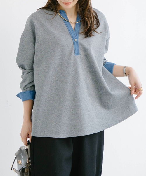 Emma Taylor（エマテイラー） tシャツ ライトダンボールデニム