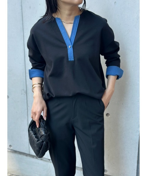 Emma Taylor（エマテイラー） tシャツ ライトダンボールデニム