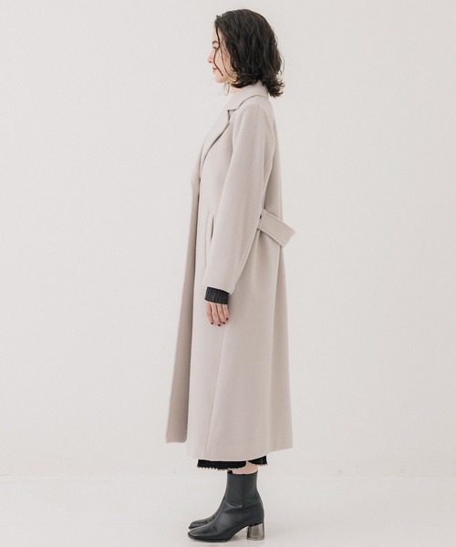 PUBLIC TOKYO チェスターコート ブラウン PUBLIC TOKYO ブラウン チェスターコート M