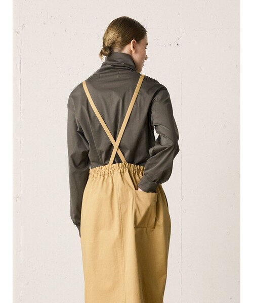 MidiUmi（ミディウミ） スカート チノジャンパースカート : ZOZOTOWN