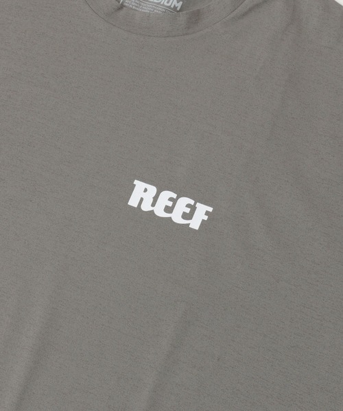 「REEF」 長袖Tシャツ MEDIUM チャコールグレー メンズ_画像9