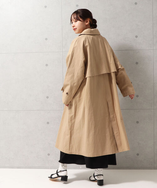 fredy emue（フレディエミュ） トレンチコート 38 ネイビー レディース