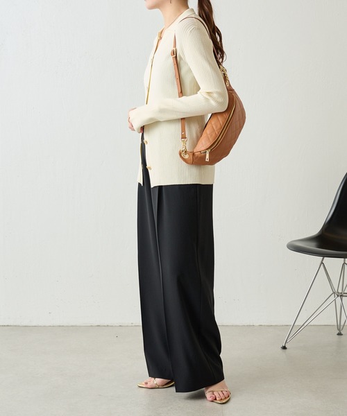 「AULENTTI」 ショルダーバッグ FREE ブラウン レディース_画像2