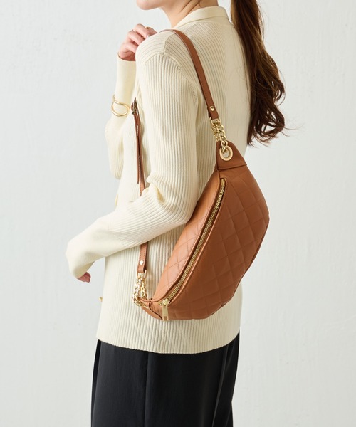 「AULENTTI」 ショルダーバッグ FREE ブラウン レディース_画像3