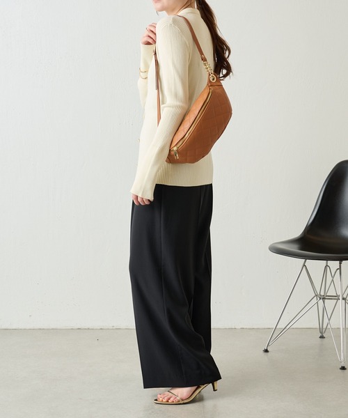 「AULENTTI」 ショルダーバッグ FREE ブラウン レディース_画像6