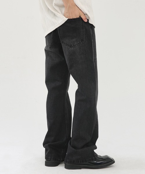「Ressaca」 ブーツカットデニムパンツ S ブラック メンズ_画像6
