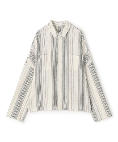 GALERIE VIE（ギャルリー ヴィー） ブラウス シャツ エアリーサッカー