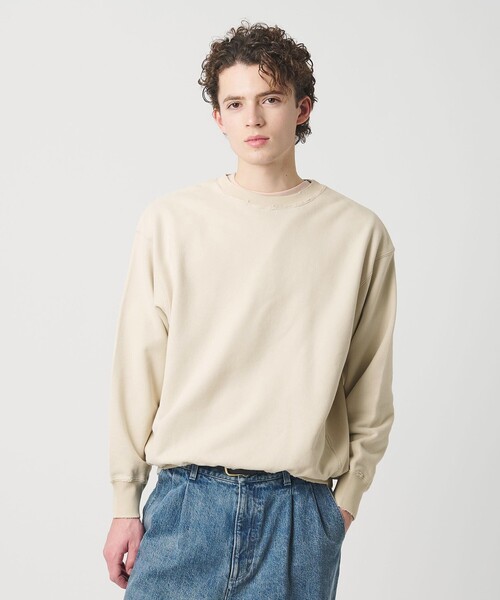 BEAUTY＆YOUTH UNITED ARROWS トレーナー スウェット ピーチスキン