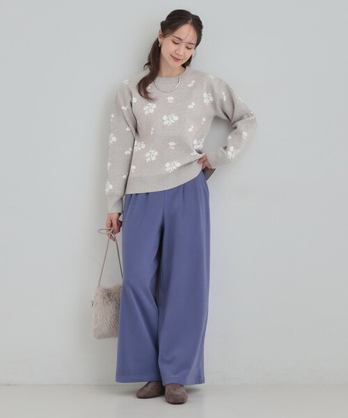 DRESKIP（ドレスキップ） ニット セーター 「S-LL」大人上品な レトロ