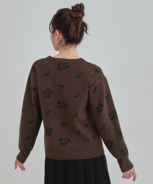 DRESKIP（ドレスキップ） ニット セーター 「S-LL」大人上品な レトロ