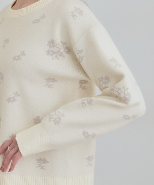 DRESKIP（ドレスキップ） ニット セーター 「S-LL」大人上品な レトロ