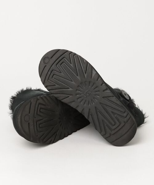 新品未使用 UGG 厚底 ブーツ 25cm US8 黒 UGG Australia（アグオーストラリア） 「UGG」 ショートブーツ 25cm