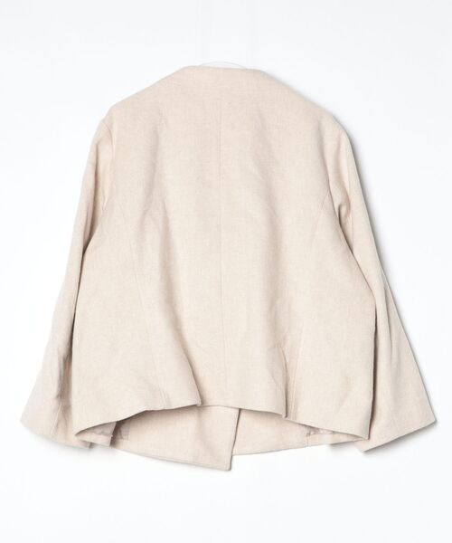 「UNTITLED」 ジャケット 48 ライトベージュ レディース_画像2