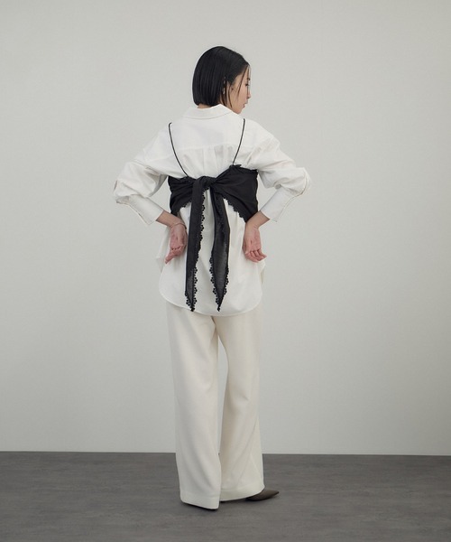 SALON adam et rope'（サロン アダム エ ロペ） キャミソール クロス