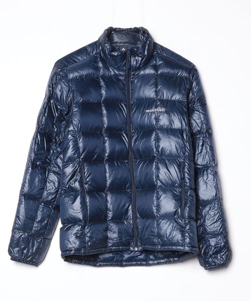 mont-bell（モンベル） 刺繍ダウンジャケット X-SMALL ネイビー メンズ