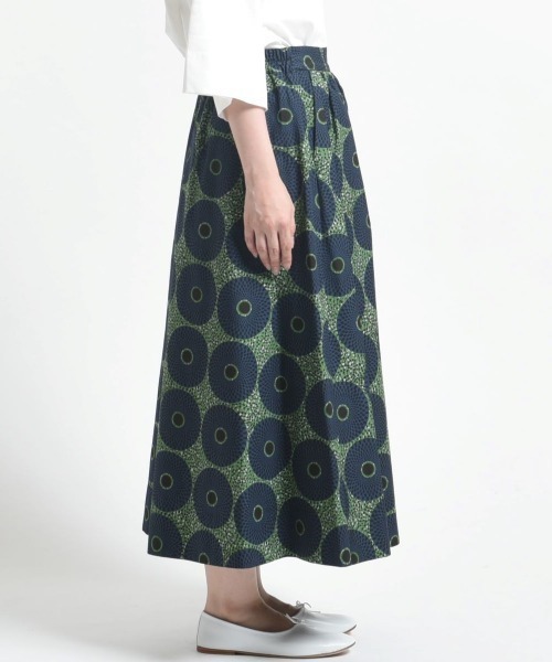 「LE GLAZIK」 フレアスカート 36 イエロー レディース_画像5