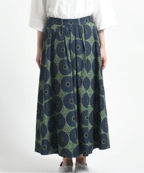 「LE GLAZIK」 フレアスカート 36 イエロー レディース_画像7