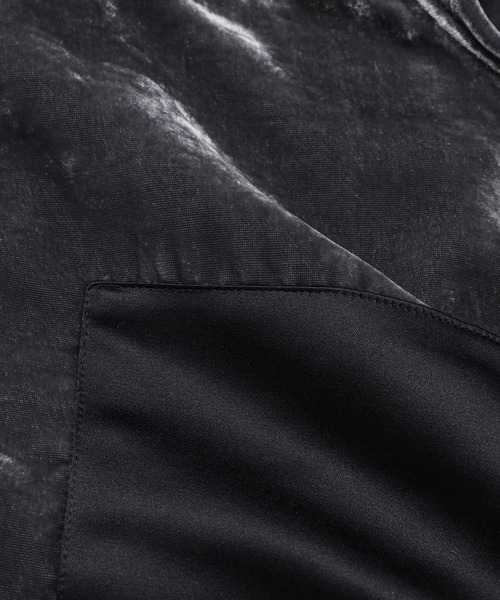 Urig（ウーリッヒ） コート ジャケット LUST VELVET FRONT RIBBON HOOD