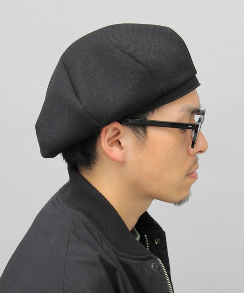 「Mr.COVER」 ベレー帽 FREE ブラック メンズ_画像3