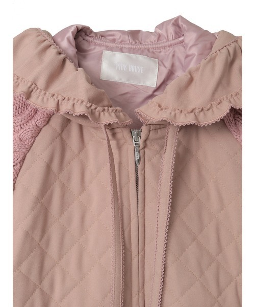 PINK HOUSE（ピンクハウス） ブルゾン アウター ニット袖付き