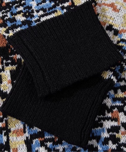 U：UME（ユーム） セーター ニット Colored Pattern Sweater メンズ