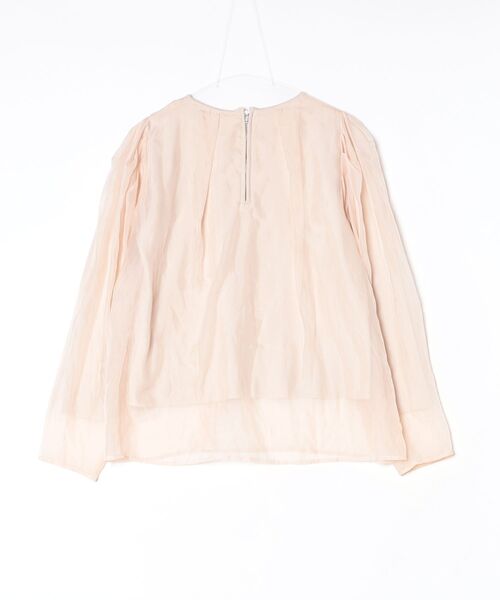 「ELENDEEK」 長袖ブラウス FREE ベージュ レディース_画像2