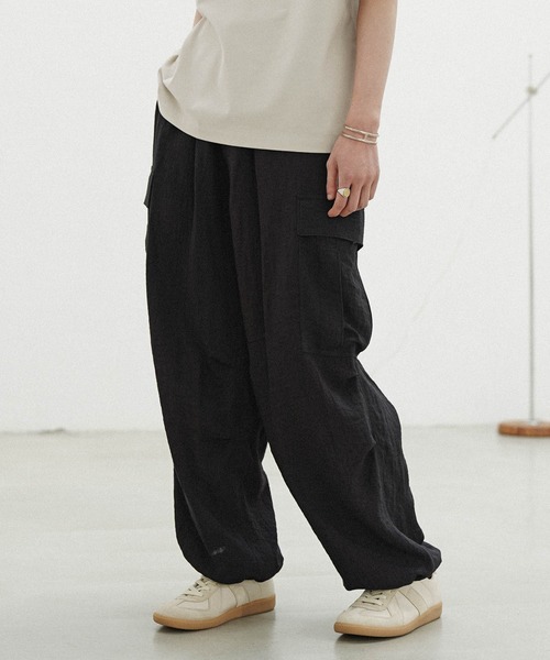 「WYM LIDNM」 カーゴパンツ S グリーン メンズ_画像3