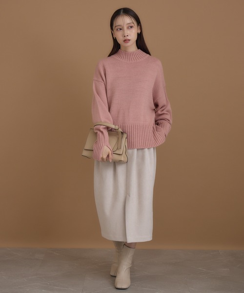 「KATHARINE ROSS」 タイトスカート MEDIUM グレイッシュベージュ レディース_画像7