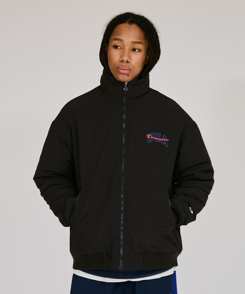 Champion ネイビー ジャケット X-LARGE Champion ナイロンジャケット X 