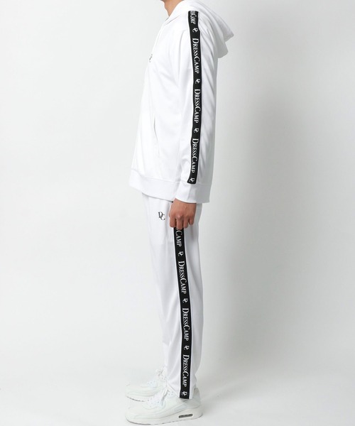 「DRESSCAMP」 セットアップジャージ 3L ブラック メンズ_画像3