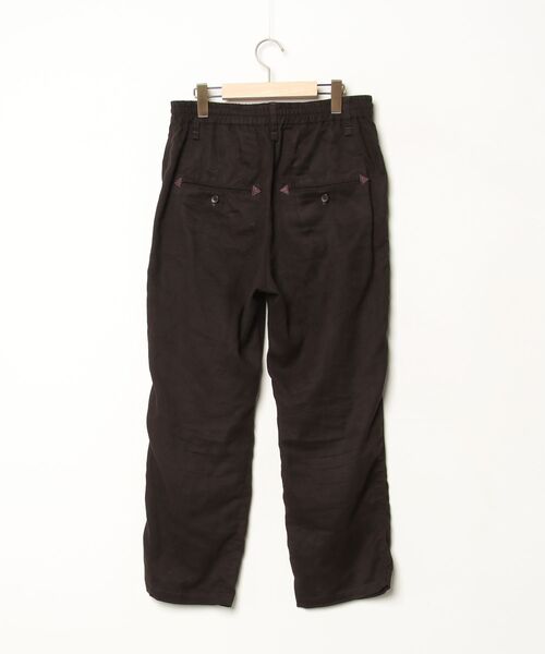 「Iroquois」 イージーパンツ 2 ブラウン メンズ_画像2