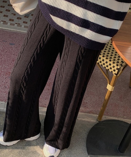 「deux amour」 パンツ FREE アイボリー レディース_画像3