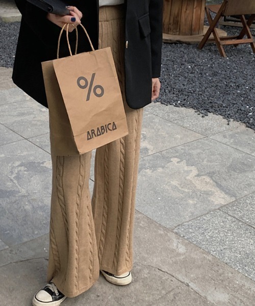 「deux amour」 パンツ FREE アイボリー レディース_画像4