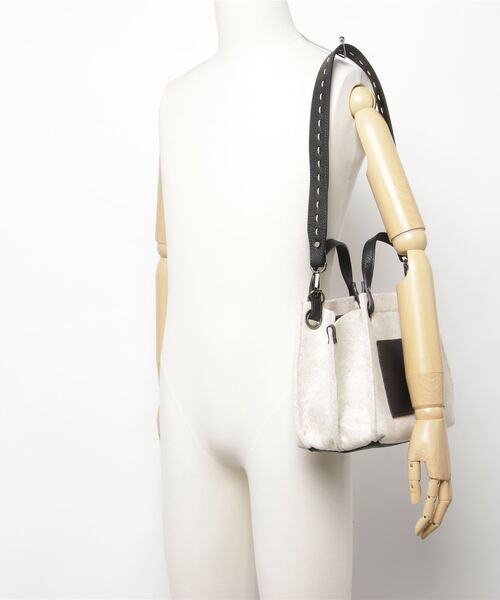 「RIPANI」 ショルダーバッグ FREE ブラック×ホワイト レディース_画像5