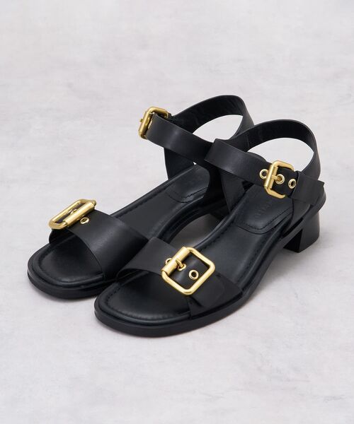LANVIN en Bleu サンダル レザーベルトサンダル レディース : ZOZOTOWN